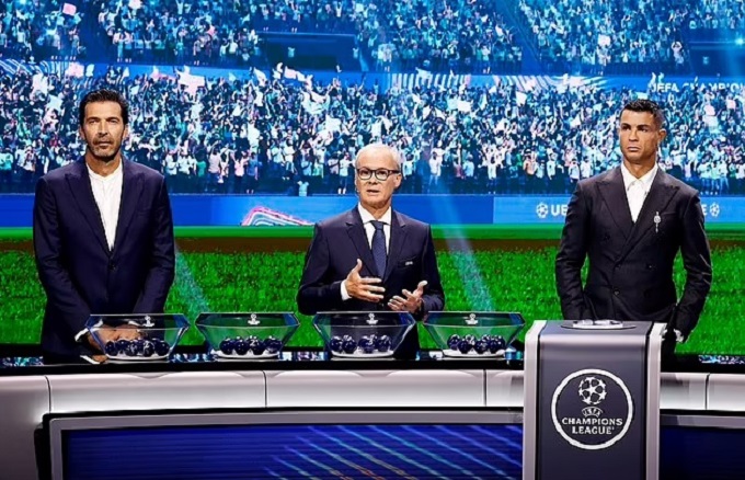 Lễ bốc thăm Champions League gây thất vọng lớn