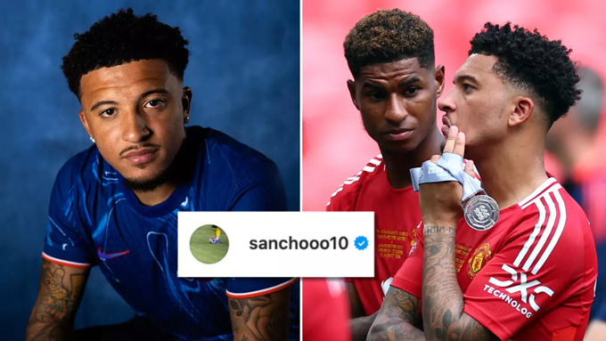 Sancho đã rời MU đến Chelsea